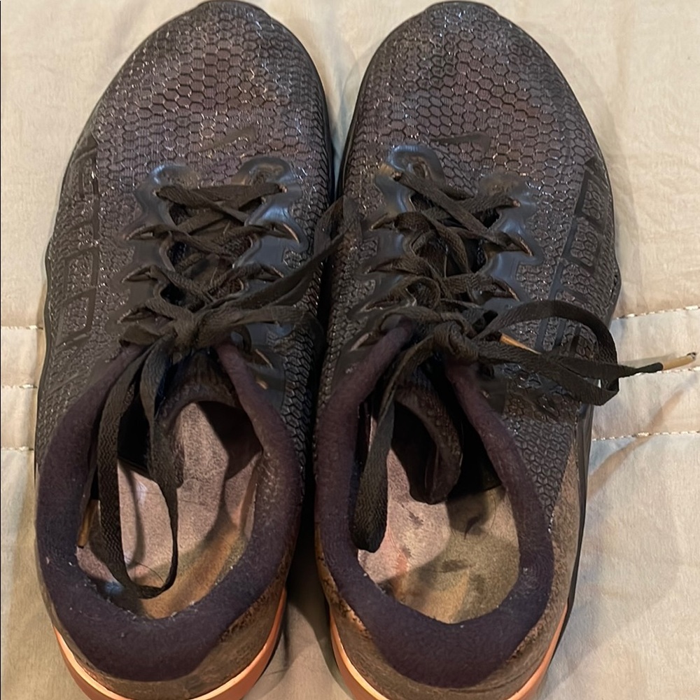 Black and gold Athletic Shoes